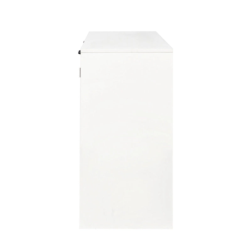 Freestanding Bathroom Cabinet with Tilt-Out Hamper and Adjustable Shelf