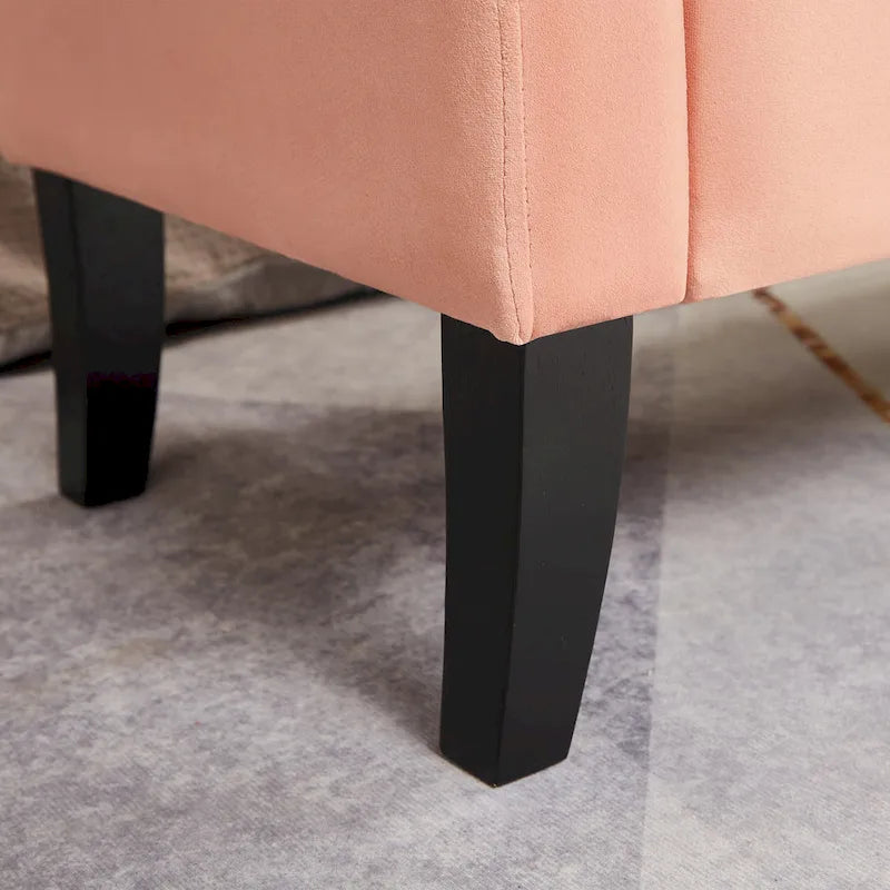 51.5 Inch Upholstered Bed Bench with Storage Compartment