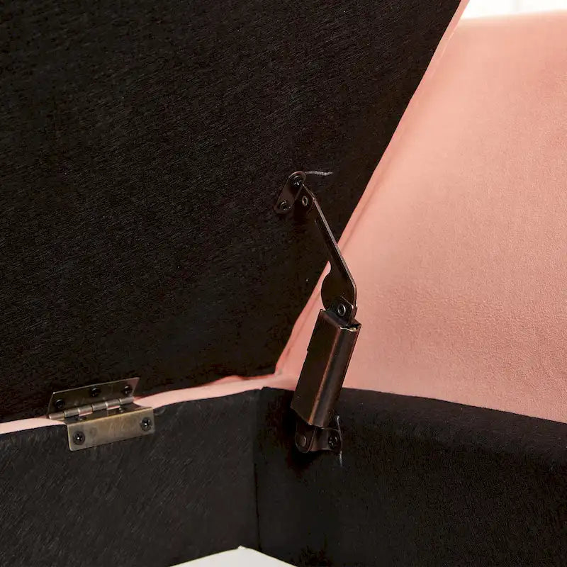 51.5 Inch Upholstered Bed Bench with Storage Compartment