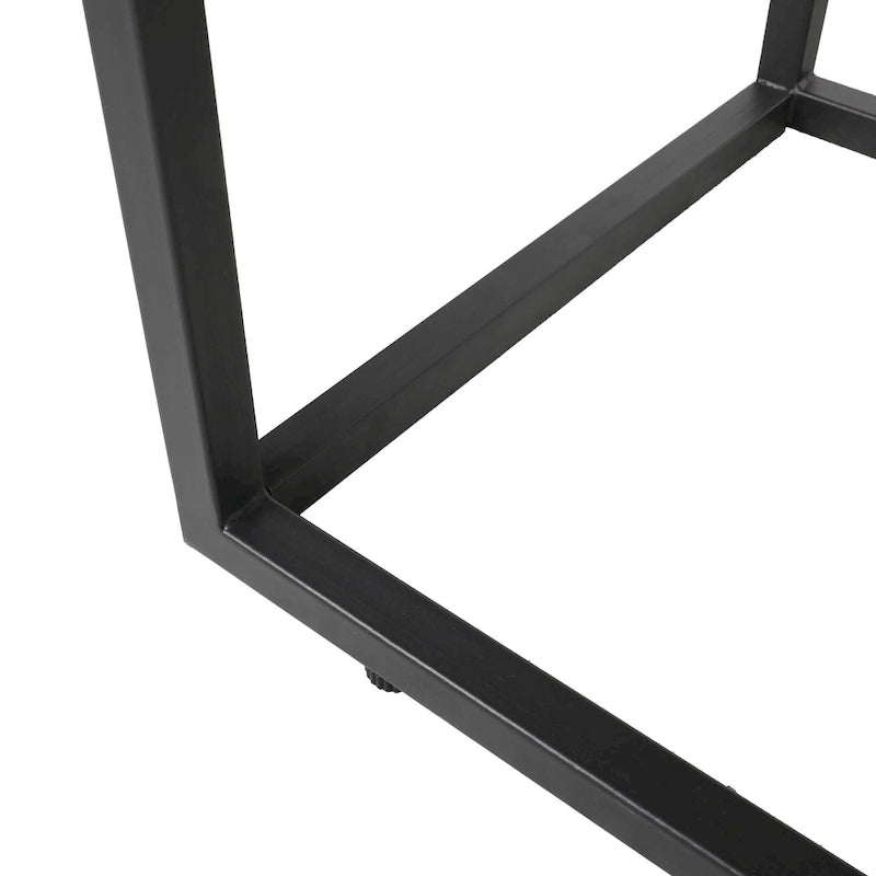 Metal Base Velvet Upholstered Bench for Bedroom Entryway