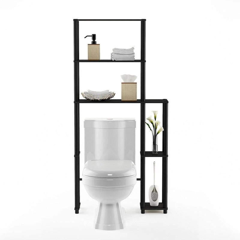 5-Shelf Toilet Space Saver Over Toilet Bathroom Storage Rack Organizer