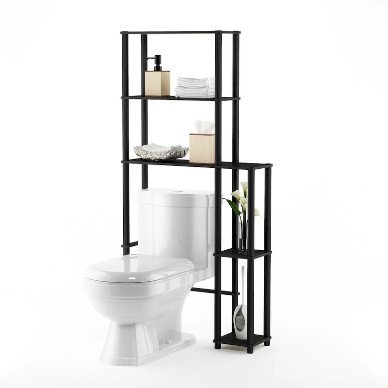 5-Shelf Toilet Space Saver Over Toilet Bathroom Storage Rack Organizer