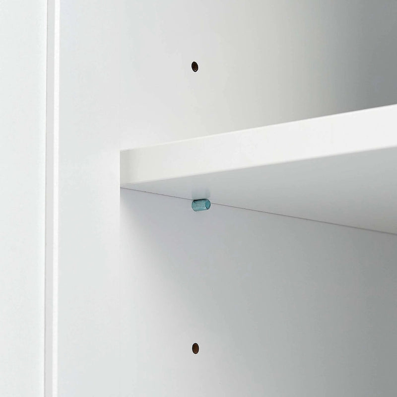 Bathroom Tall Storage Cabinet with Three Drawers