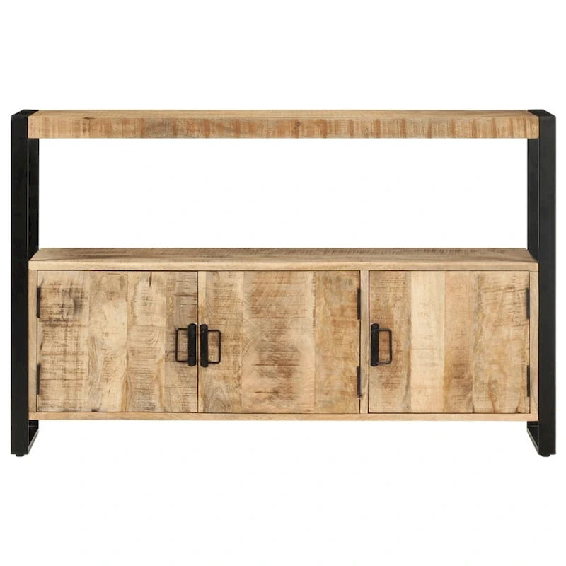 Side Cabinet 47.2" x 11.8" x 29.5" Solid Mango Wood