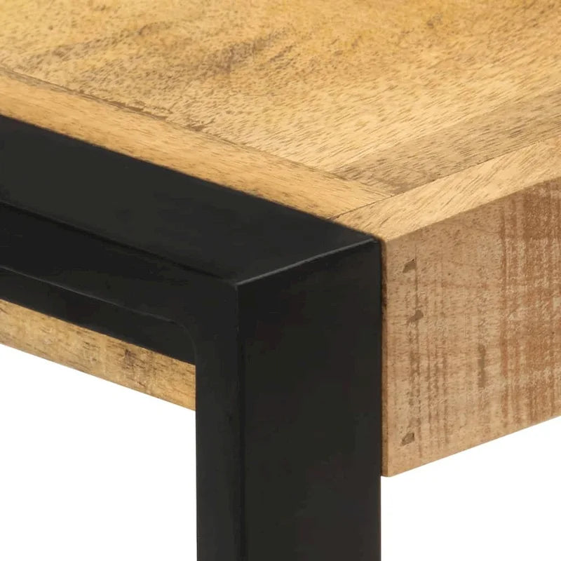 Side Cabinet 47.2" x 11.8" x 29.5" Solid Mango Wood