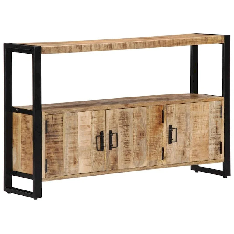 Side Cabinet 47.2" x 11.8" x 29.5" Solid Mango Wood