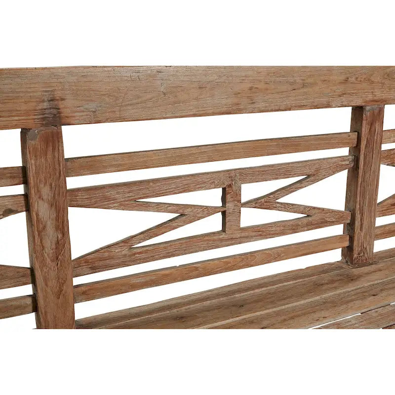 Antique Plantation Grown Teak Bench