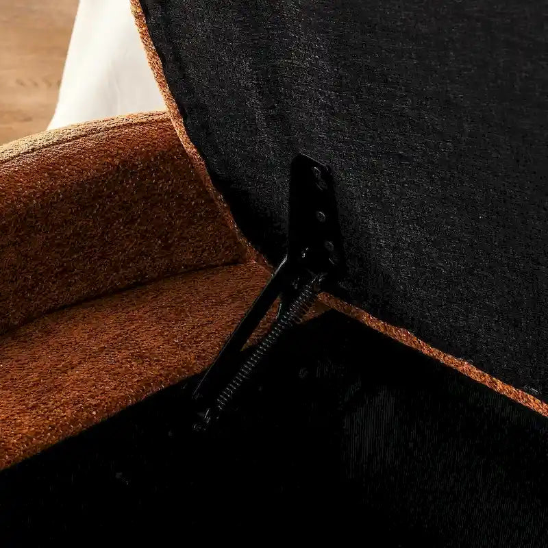 Storage Bench with Large Storage Space and Flip-Up Lid for Entryway