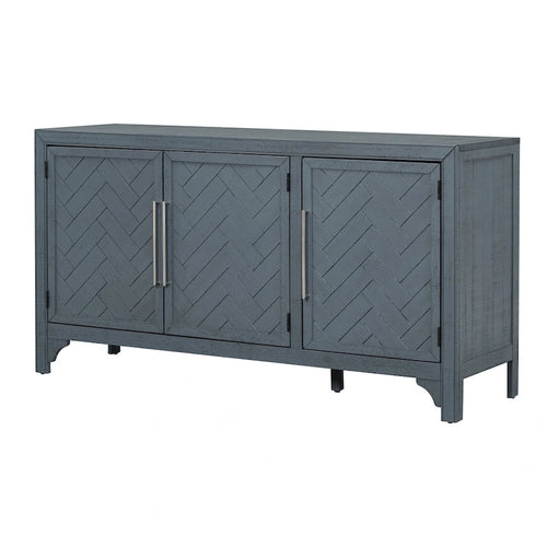 3-Door Storage Cabinet for Living Room, Entrance and Study Room