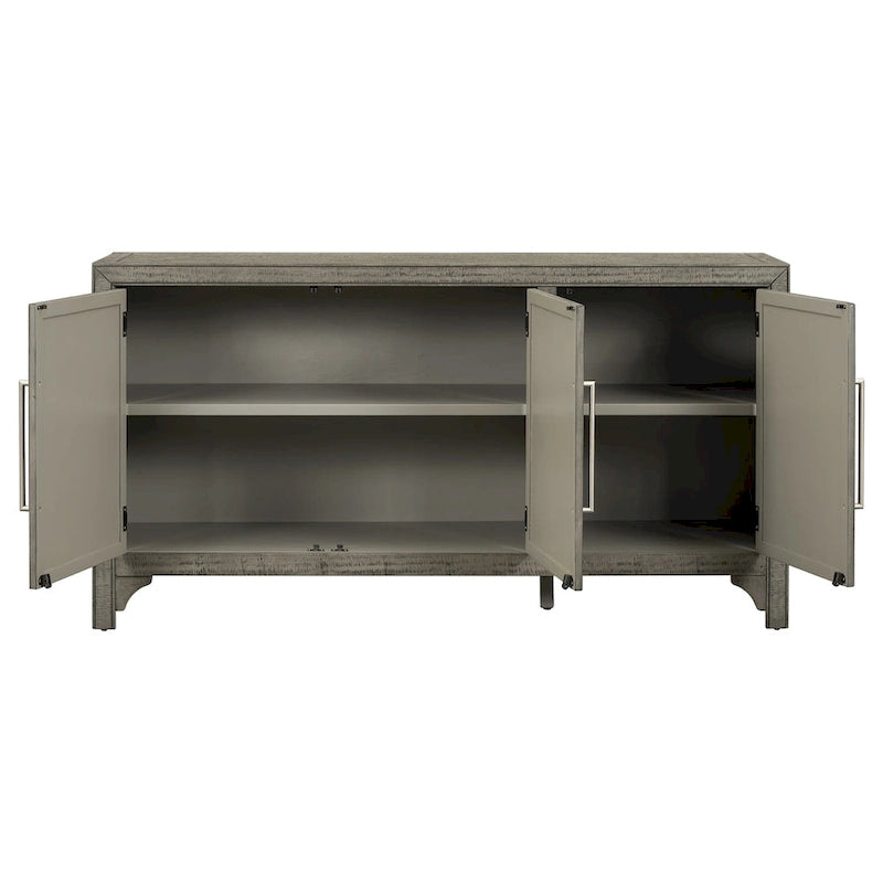 3-Door Storage Cabinet for Living Room, Entrance and Study Room