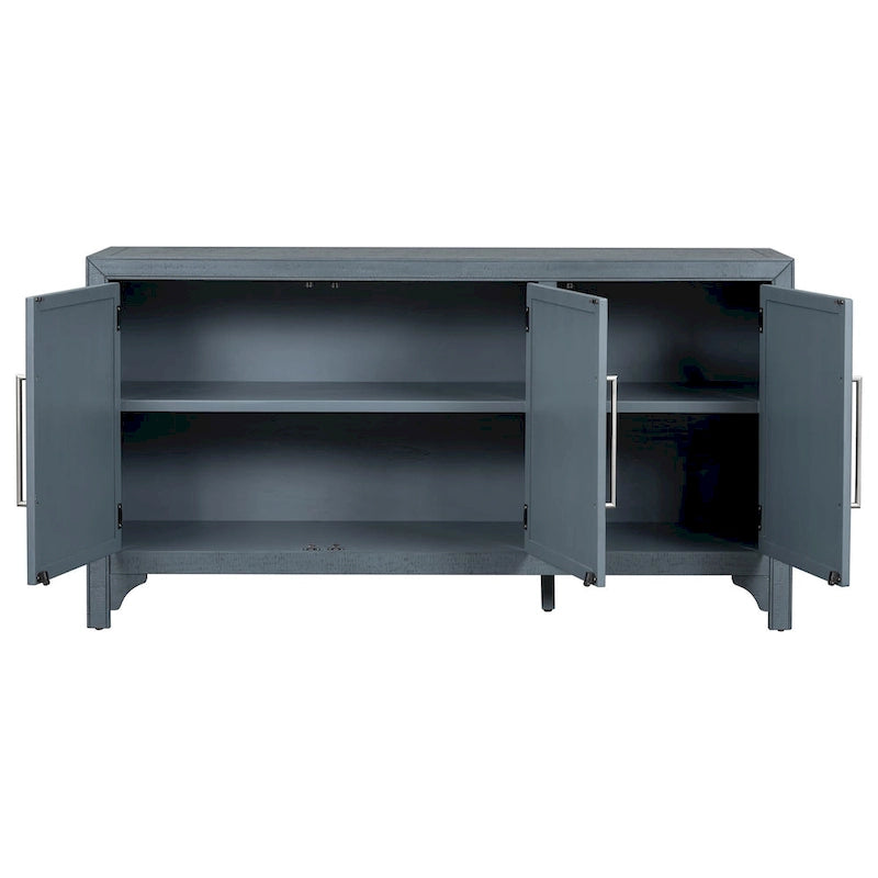 3-Door Storage Cabinet for Living Room, Entrance and Study Room