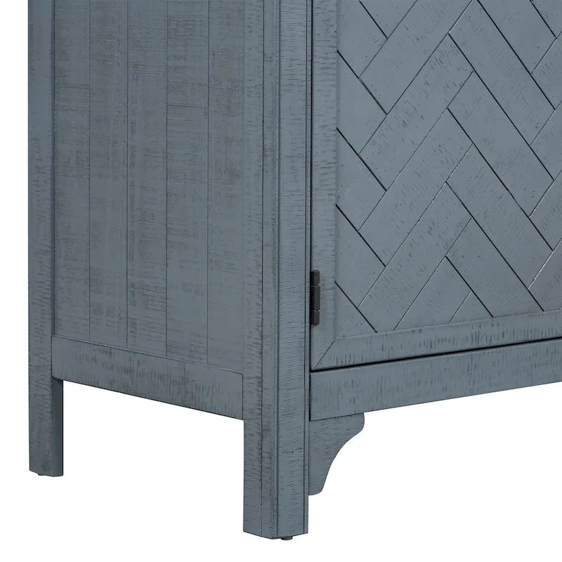 3-Door Storage Cabinet for Living Room, Entrance and Study Room
