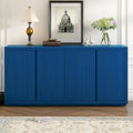 Four-Door Cabinet Sideboard with Ash Veneer Storage
