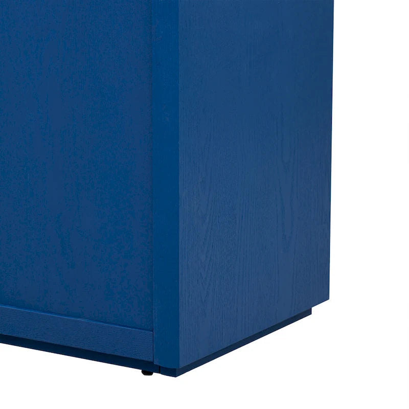 Four-Door Cabinet Sideboard with Ash Veneer Storage