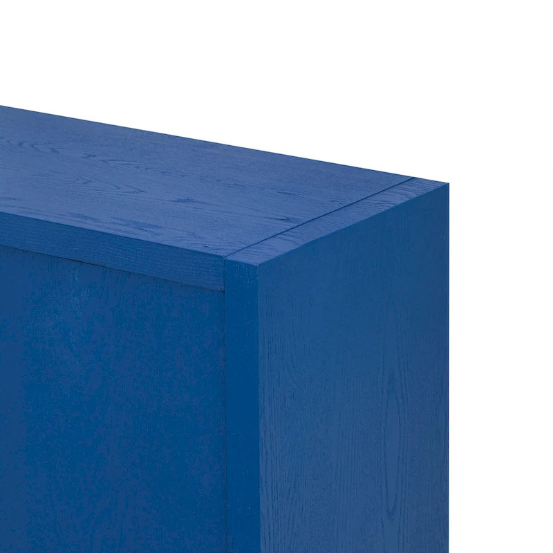 Four-Door Cabinet Sideboard with Ash Veneer Storage