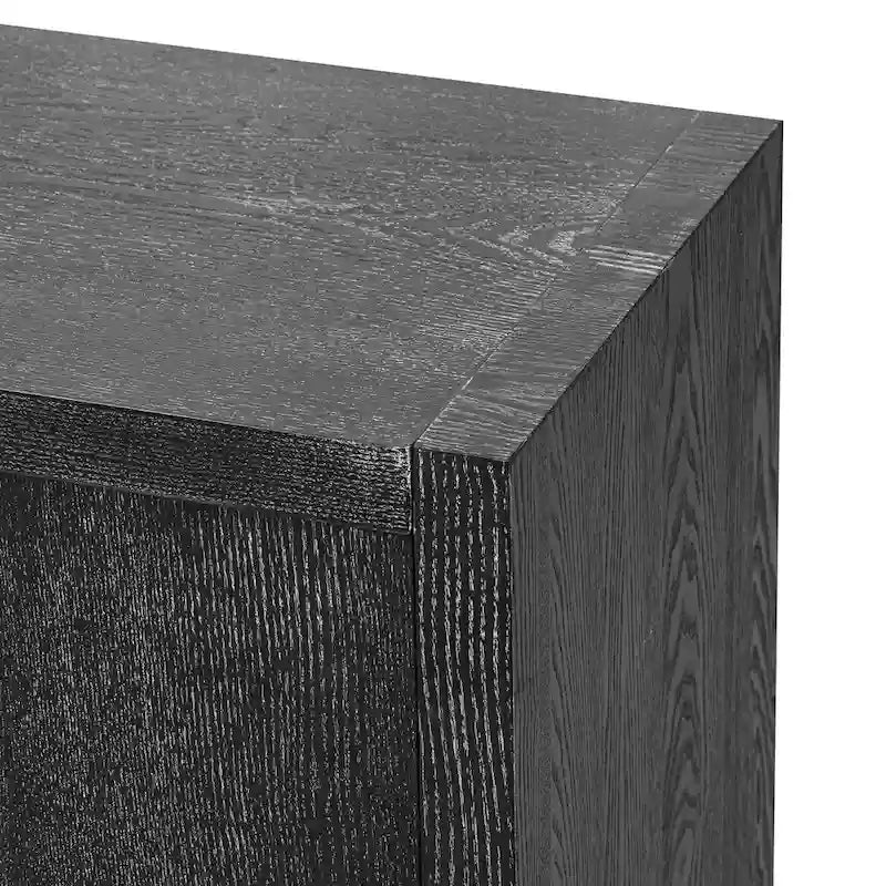 Four-Door Cabinet Sideboard with Ash Veneer Storage