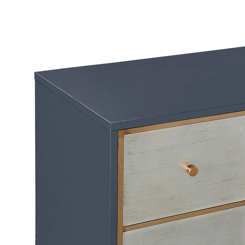 4-Door Vintage Mid-Century Modern Accent Cabinet Sideboard Buffet with Multi-Compartment Storage - 59.1 Inches