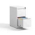 2-Drawer Metal Vertical File Cabinet with Lock for A4 Legal Letter Size