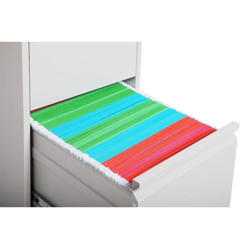 2-Drawer Metal Vertical File Cabinet with Lock for A4 Legal Letter Size