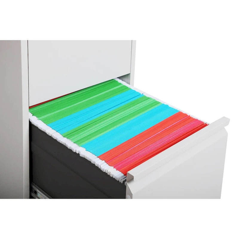 2-Drawer Metal Vertical File Cabinet with Lock for A4 Legal Letter Size